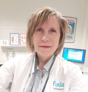 Työterveyslääkäri Taina Harjumaaskola