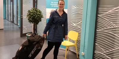 Työfysioterapeutti Linnea Sainio