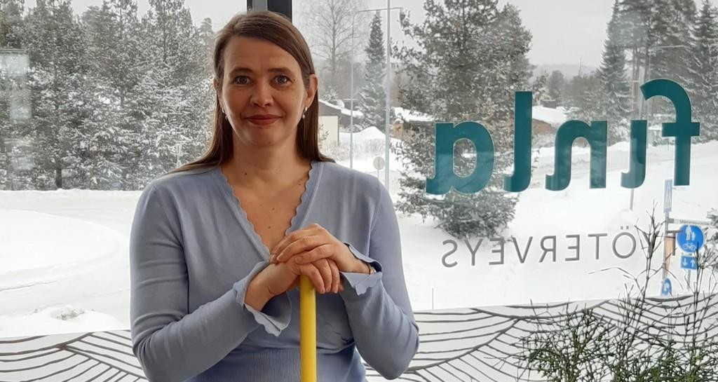 Finlan työfysioterapian palvelupäällikkö Ulla Karkulahti