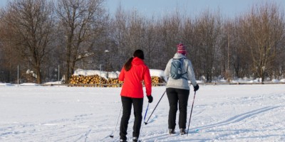 Hiihto on hyvä tapa kohottaa kuntoa.